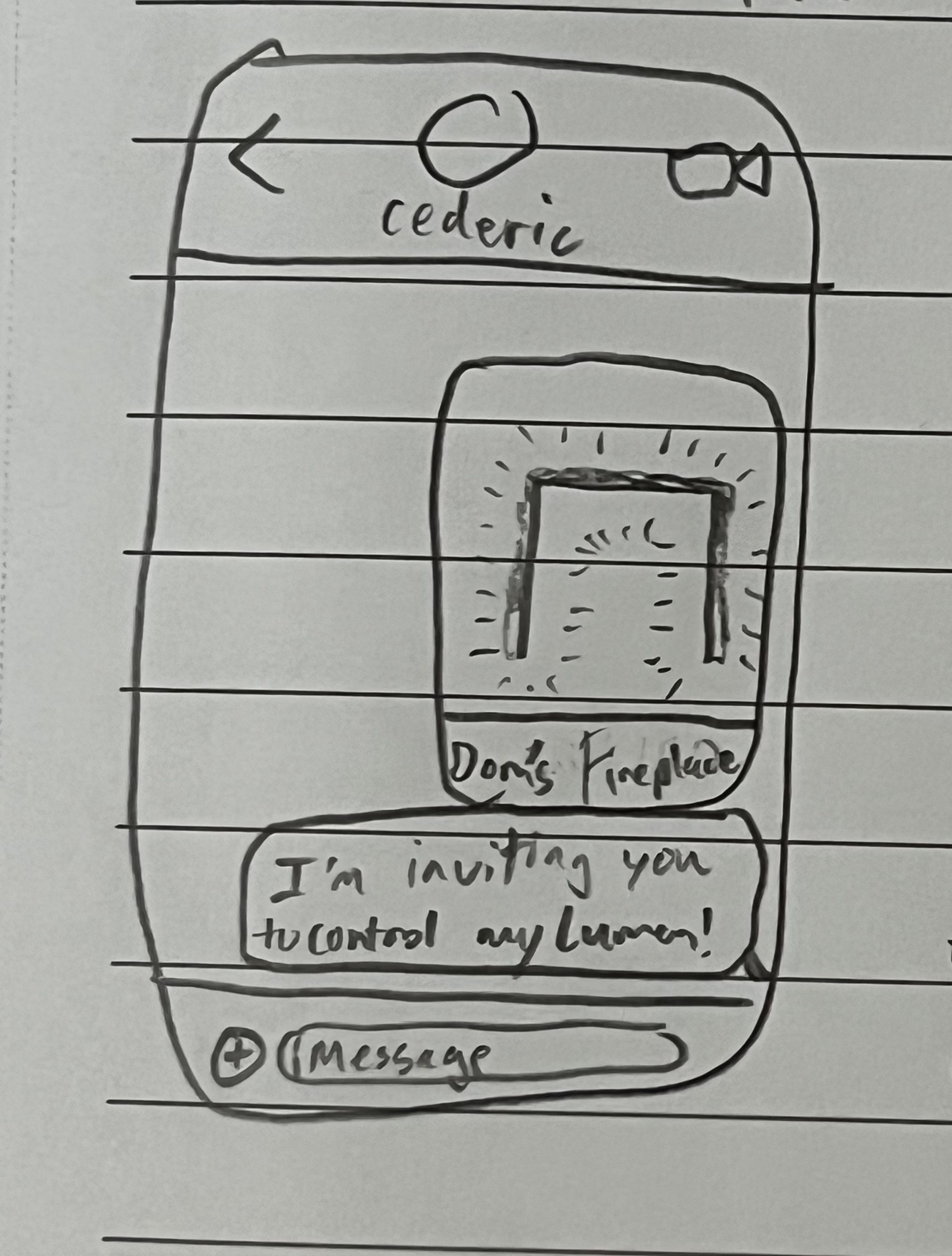 my desired iMessage showing website links with my generated GIFs